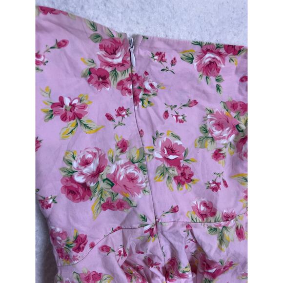 Y2K Coquette Floral Dress Women’s Small – Cotton Short Seamless Cottagecore - Picture 5 of 6